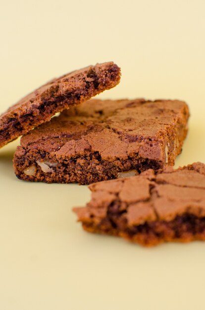 Deliciosas y apetitosas galletas de chocolate