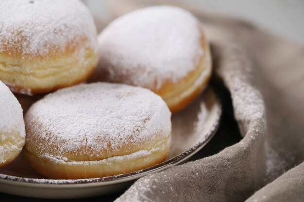 Deliciosas donas caseras de postre