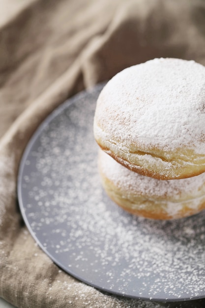 Deliciosas donas caseras de postre