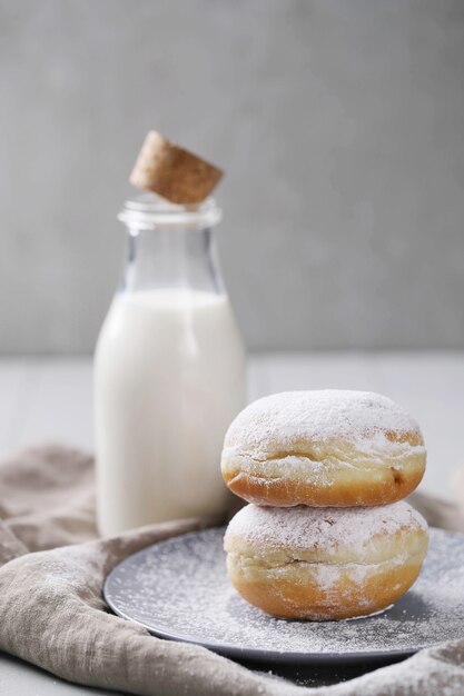 Deliciosas donas caseras de postre