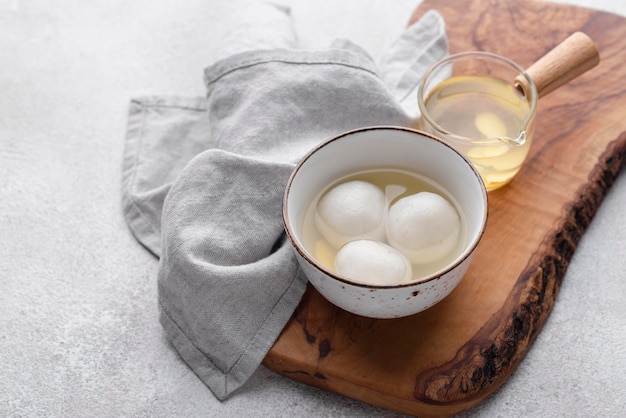 Delicioso arreglo dulce de tang yuan