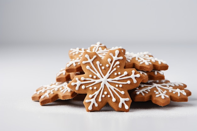 Foto gratuita delicioso arreglo de galletas