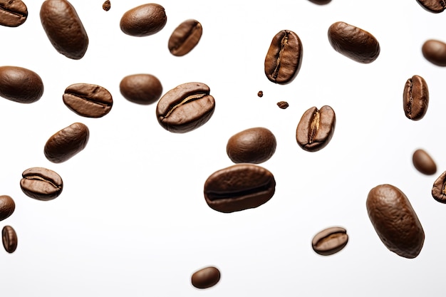 Delicioso arreglo de granos de café