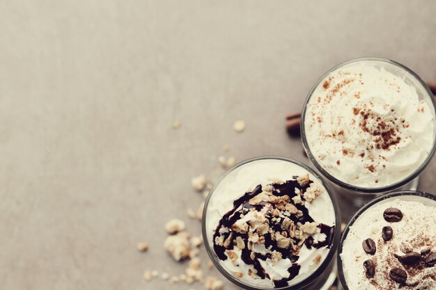 Delicioso café capuchino