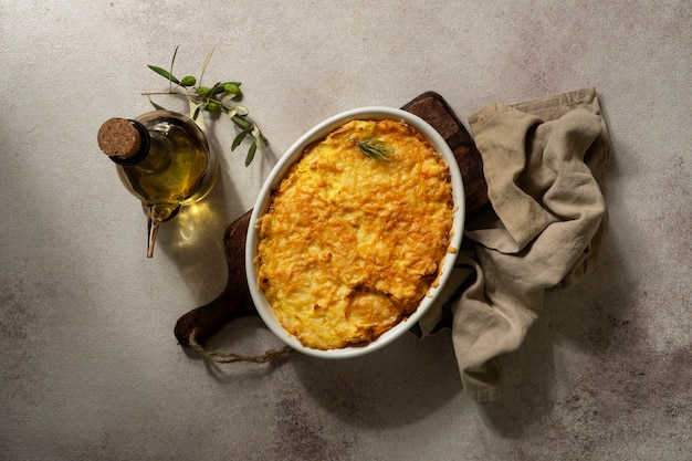 Foto gratuita delicioso plato empadao tradicional portugués