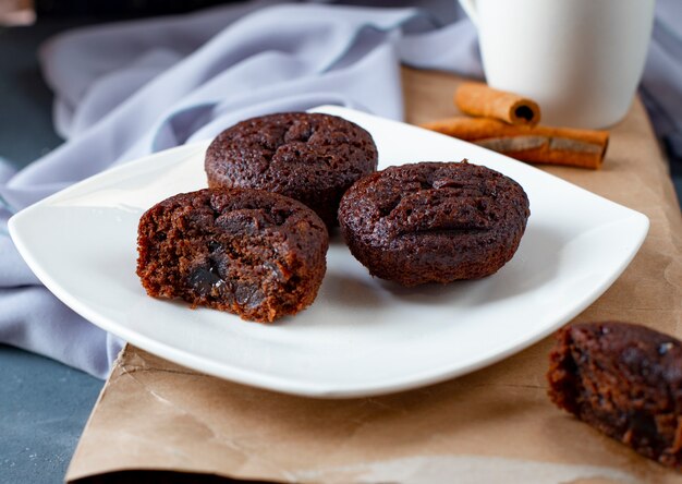 Delicioso postre de chocolate