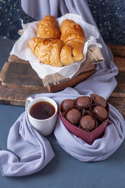 Delicioso postre de chocolate