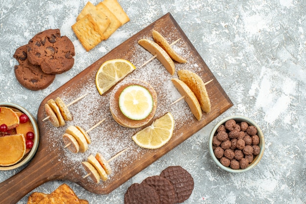 Delicioso postre sabroso para la celebración.