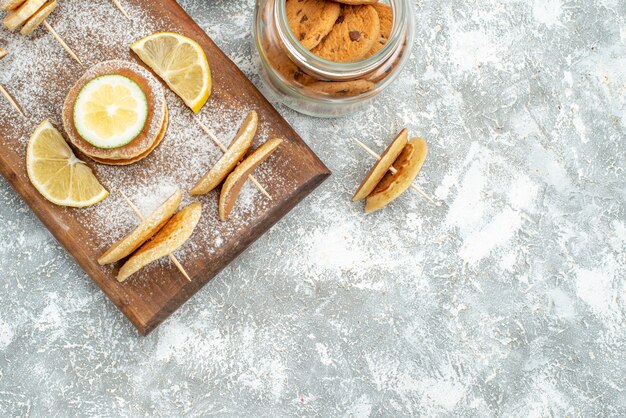 Delicioso postre sabroso para la celebración.