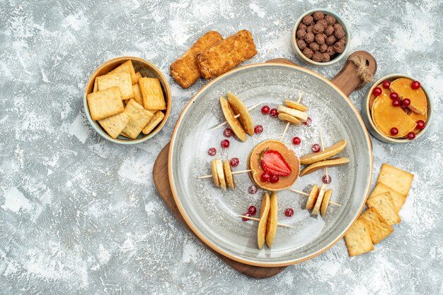 Delicioso postre sabroso para la celebración.