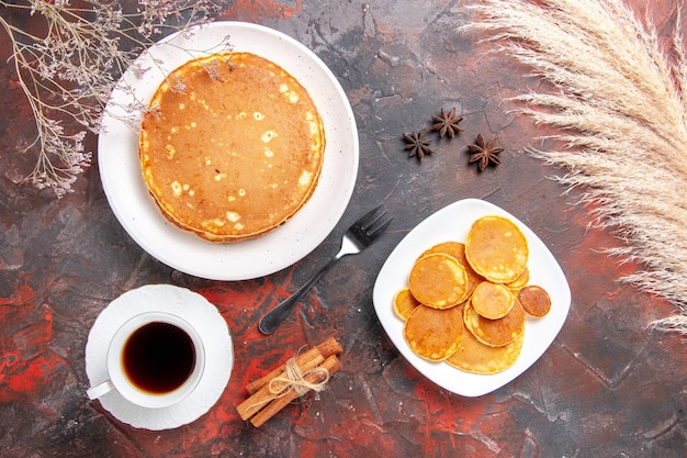 Delicioso postre sabroso para la celebración.