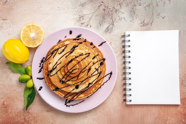 Delicioso postre sabroso para la celebración.