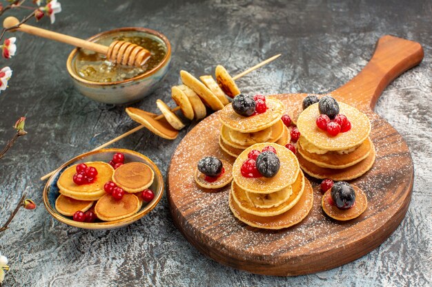 Delicioso postre sabroso para la celebración.