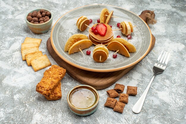 Delicioso postre sabroso para la celebración.