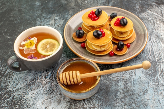 Delicioso postre sabroso para la celebración.