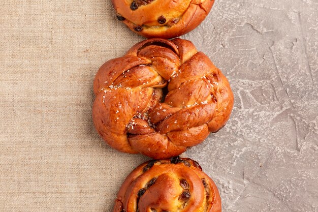 Deliciosos bagels caseros de cerca