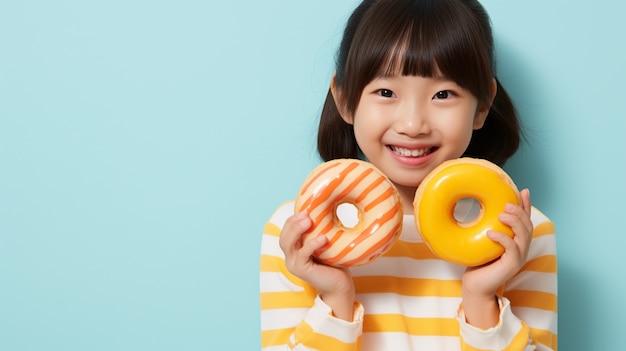 Deliciosos donuts generados por ai.