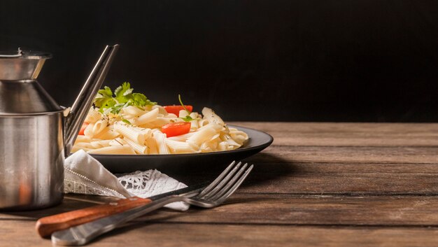 Deliciouse pasta con verduras