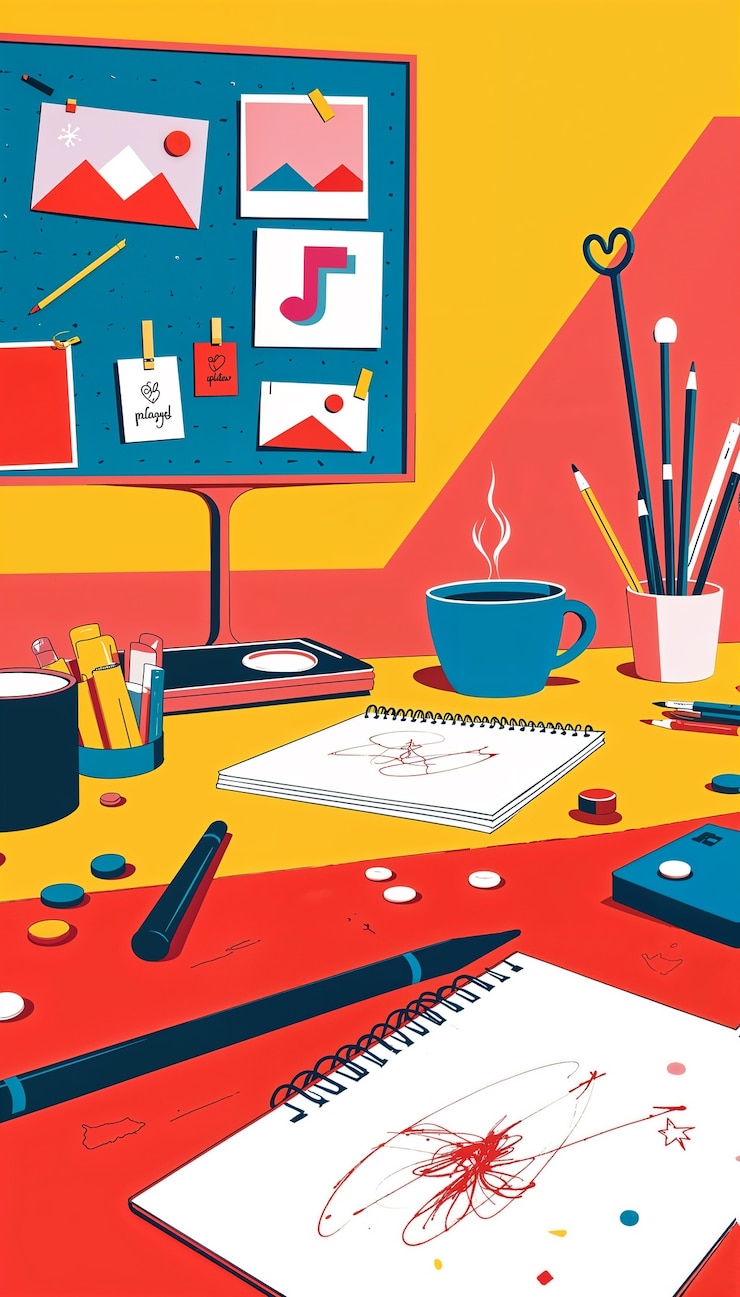 Photo Gratis desain interior kantor dan kedai kopi