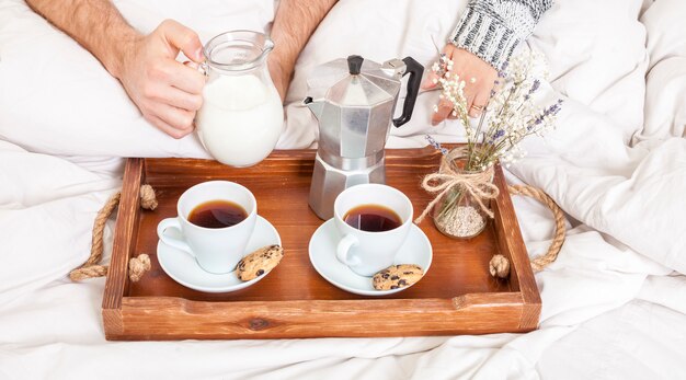 Desayuno en la cama