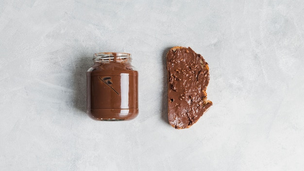 Desayuno con crema de cacao