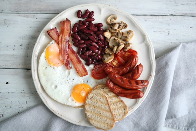 Desayuno inglés