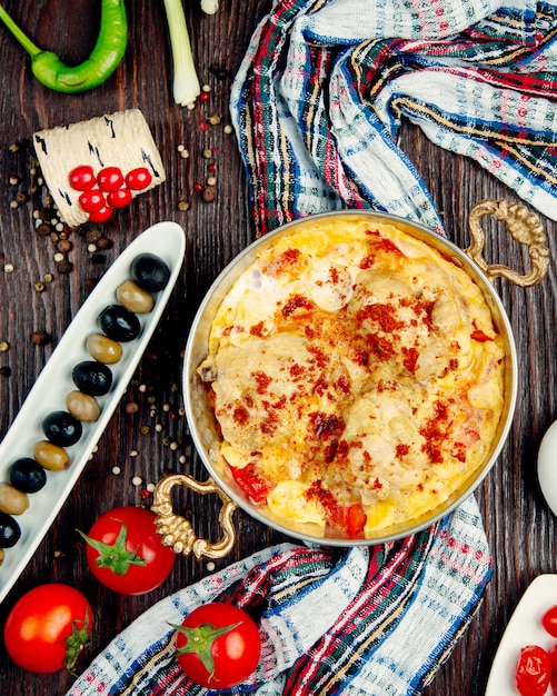 Foto gratuita desayuno en la mesa