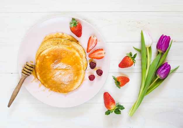 Desayuno de tortitas