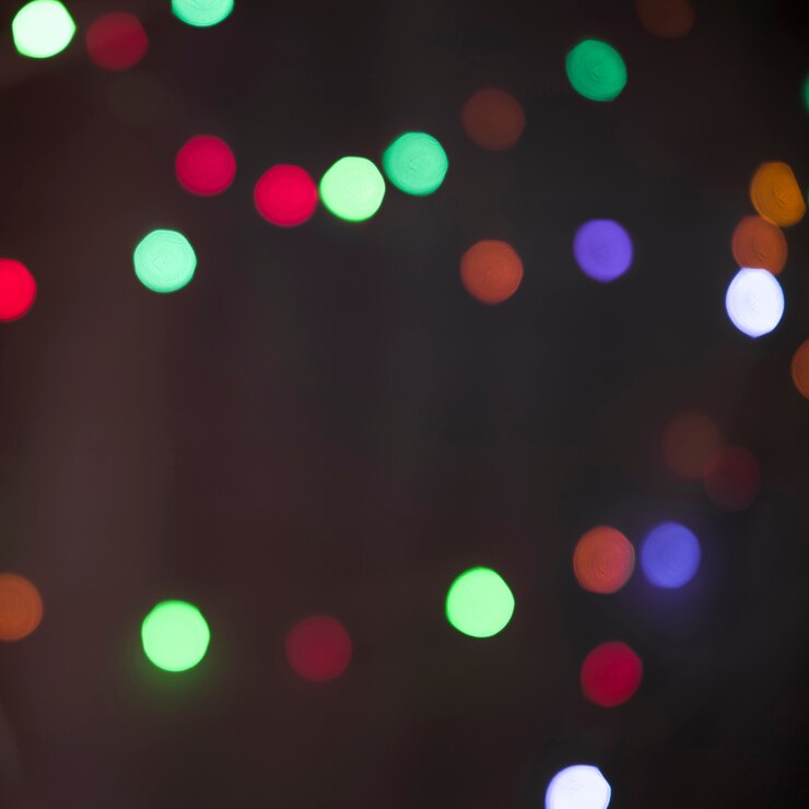 Foto gratuito desenfoques de muchas luces de colores