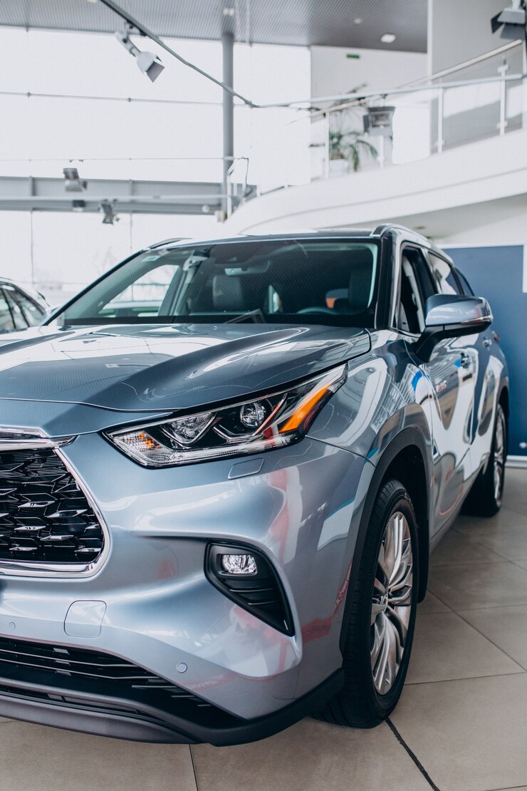 Foto gratuito detalles de automóviles de primer plano de un coche nuevo