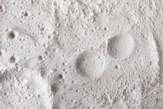 Detalles en blanco y negro del concepto de textura lunar