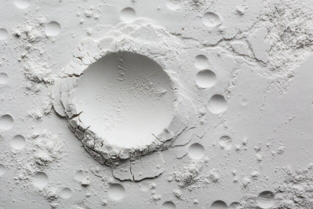 Detalles en blanco y negro del concepto de textura lunar