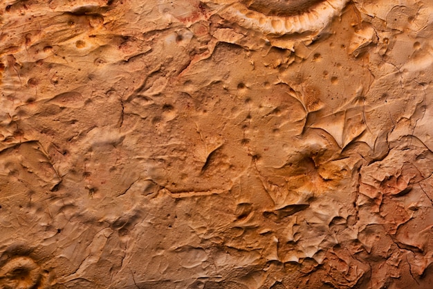 Detalles naranjas del concepto de textura lunar