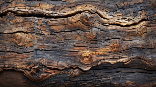 Detalles de la superficie de la madera de cerca