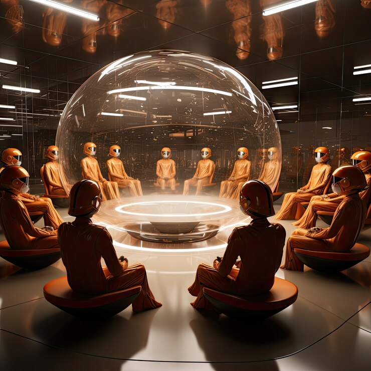 Foto gratuito día internacional de la educación en estilo futurista