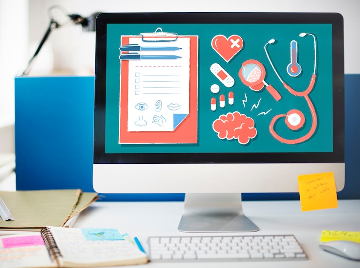 Foto gratuito diagnosticar el concepto de bienestar de la salud de la medicina del médico