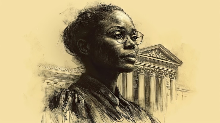 Foto gratuito dibujo sobre la profesión legal