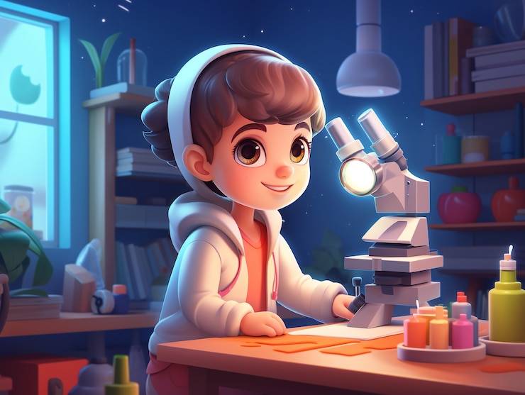 Foto gratuito dibujos animados en 3d de vuelta a la escuela