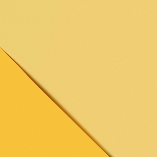 Diferentes tonos de papel amarillo.