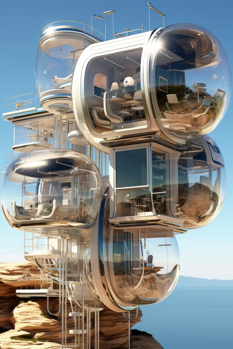 Foto gratuito diseño de la casa generada por ai