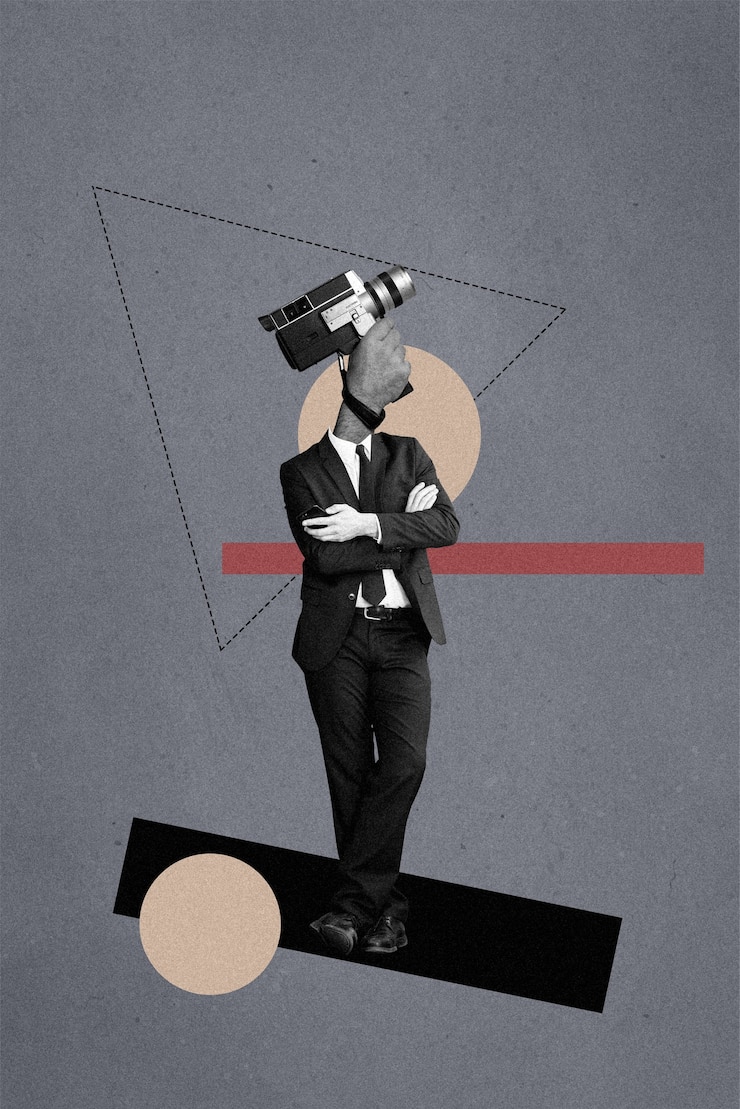 Foto gratuito diseño de composición de collage vintage