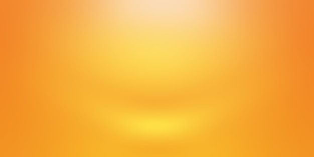 Diseño de diseño de fondo naranja abstracto, estudio, habitación, plantilla web, informe comercial con color degradado de círculo suave.