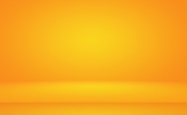 Foto gratuita diseño de diseño de fondo naranja abstracto, estudio, habitación, plantilla web, informe comercial con color degradado de círculo suave.