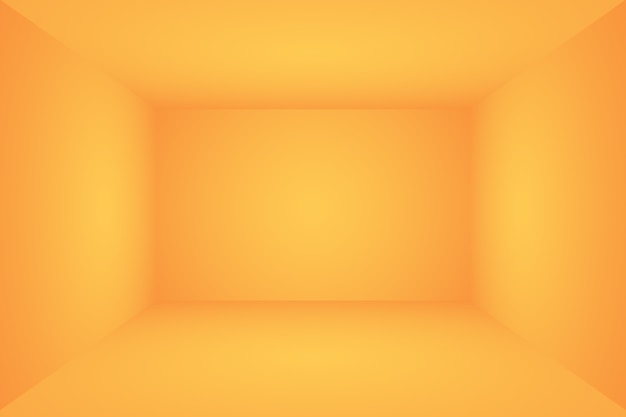 Diseño de diseño de fondo naranja abstracto.Informe de negocios de plantilla web de tudioroom con círculo suave g ...