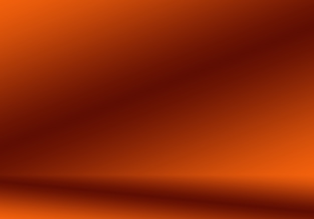 Diseño de diseño de fondo naranja liso abstracto.Informe empresarial de plantilla web de tudioroom ...