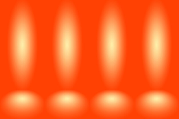 Diseño de diseño de fondo naranja liso abstracto.Informe empresarial de plantilla web de tudioroom ...