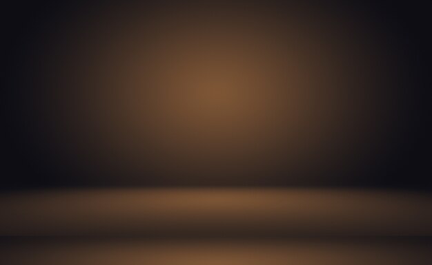 Diseño de diseño de fondo de pared marrón suave abstracto, estudio, sala, plantilla web, informe comercial con color degradado de círculo suave.