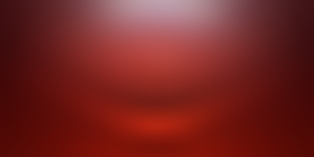 Foto gratuita diseño de diseño de san valentín de navidad de fondo rojo suave de lujo abstracto, estudio, habitación, plantilla web, informe comercial con color degradado de círculo suave.