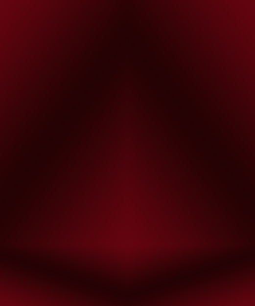 Diseño de diseño de San Valentín de Navidad de fondo rojo suave de lujo abstracto, estudio, habitación, plantilla web, informe comercial con color degradado de círculo suave.