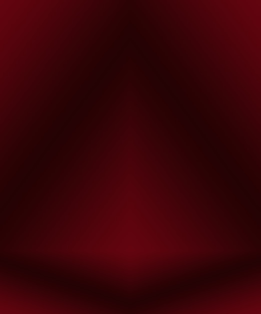 Diseño de diseño de San Valentín de Navidad de fondo rojo suave de lujo abstracto, estudio, habitación, plantilla web, informe comercial con color degradado de círculo suave.